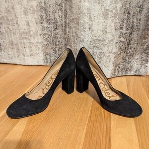 Sam Edelman Black Suede Pumps